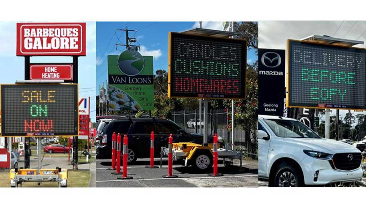 Hiring an LED Sign in Australia